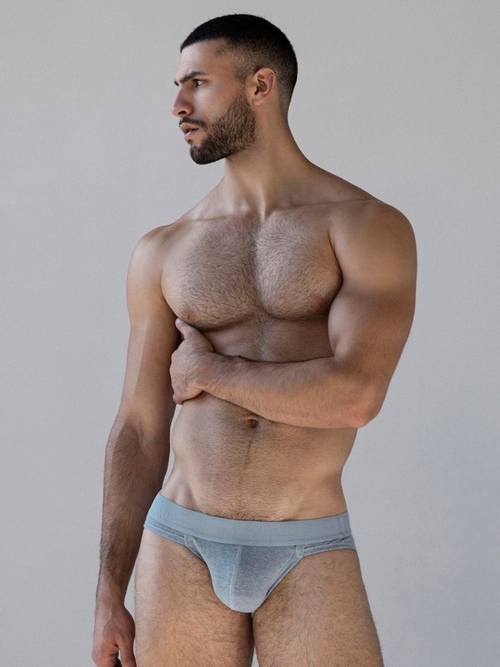 C-In2 Heather Blue Hand Me Down Sports Brief